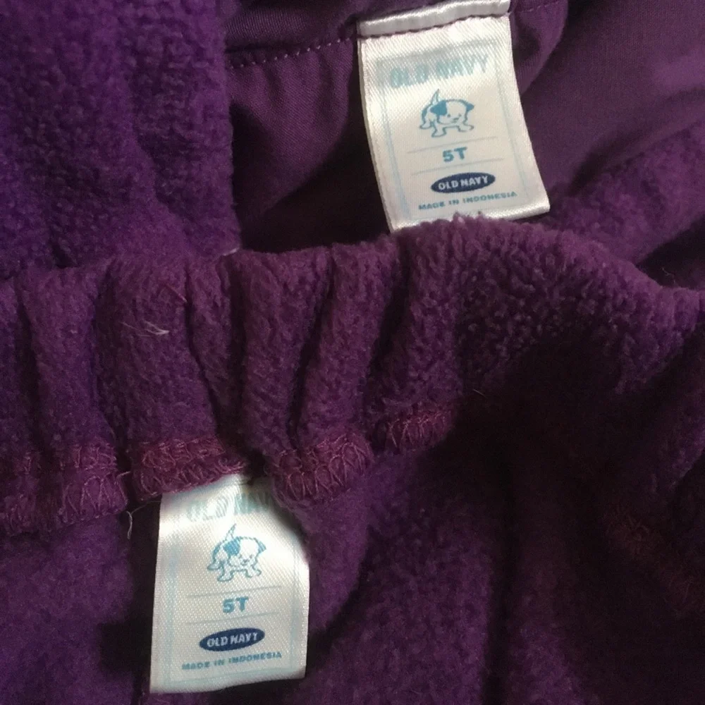 Kids Costume (5T) Flying Dragon 2 piece Purple Jacket and Pants Old Navy
